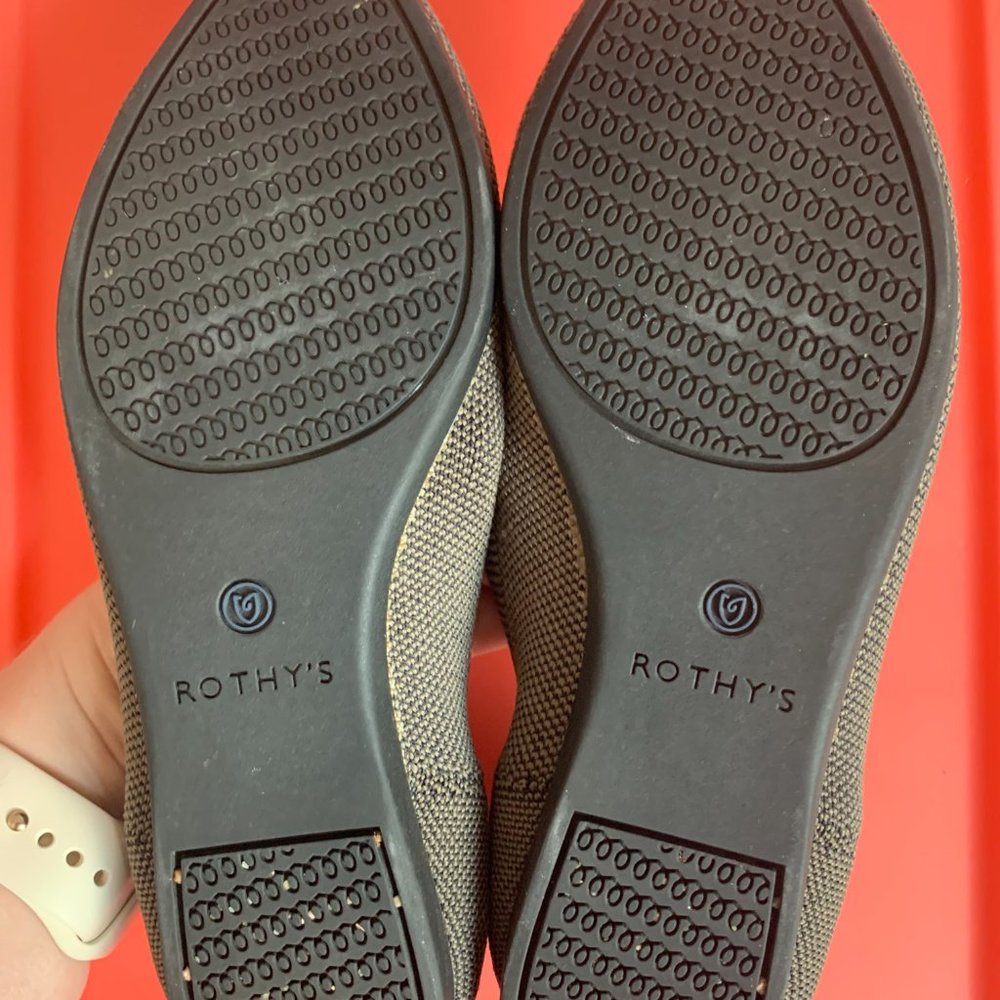 Rothy's The Point In Walnut Python Size 7 - image 4